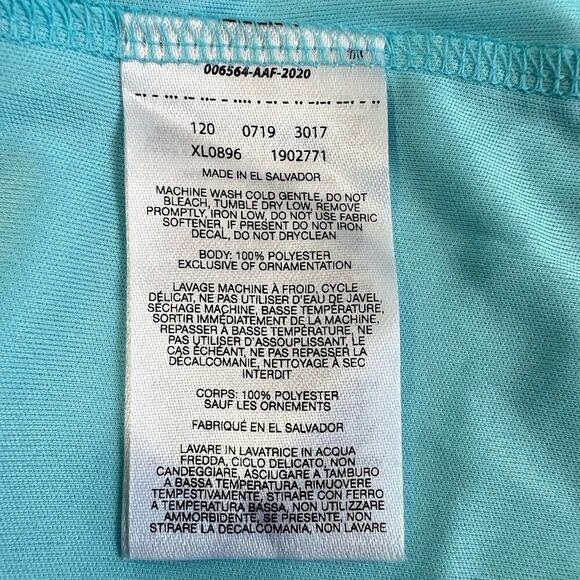 Columbia PFG Omni-Shade Womens M Tidal Sands Blue Long Sleeve Tee NEW - Picture 10 of 10